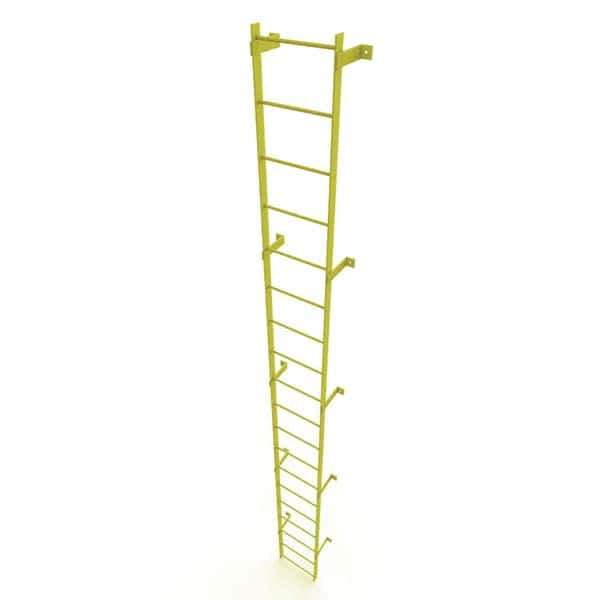 TRI-ARC - Rolling & Wall Mounted Ladders & Platforms Type: Fixed Ladder Style: Safety Cage - Apex Tool & Supply