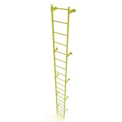 TRI-ARC - Rolling & Wall Mounted Ladders & Platforms Type: Fixed Ladder Style: Safety Cage - Apex Tool & Supply