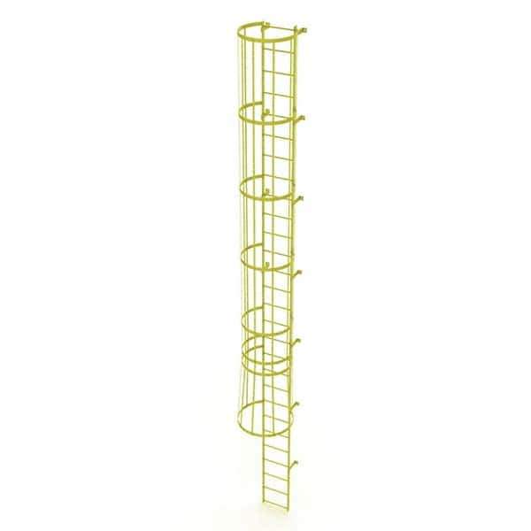 TRI-ARC - Rolling & Wall Mounted Ladders & Platforms Type: Fixed Ladder Style: Safety Cage - Apex Tool & Supply
