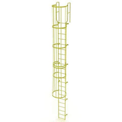 TRI-ARC - Rolling & Wall Mounted Ladders & Platforms Type: Fixed Ladder Style: Safety Cage - Apex Tool & Supply