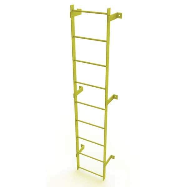 TRI-ARC - Rolling & Wall Mounted Ladders & Platforms Type: Fixed Ladder Style: Safety Cage - Apex Tool & Supply