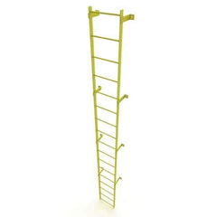 TRI-ARC - Rolling & Wall Mounted Ladders & Platforms Type: Fixed Ladder Style: Safety Cage - Apex Tool & Supply