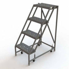 TRI-ARC - Rolling & Wall Mounted Ladders & Platforms Type: Rolling Warehouse Ladder Style: Rolling Platform Ladder - Apex Tool & Supply