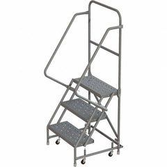 TRI-ARC - Rolling & Wall Mounted Ladders & Platforms Type: Rolling Warehouse Ladder Style: Rolling Platform Ladder - Apex Tool & Supply