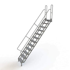 TRI-ARC - Rolling & Wall Mounted Ladders & Platforms Type: Stairway Slope Ladder Style: Stair Unit - Apex Tool & Supply