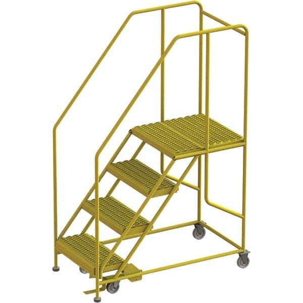 TRI-ARC - Rolling & Wall Mounted Ladders & Platforms Type: Rolling Work Platform Style: Steel Work Platform - Apex Tool & Supply