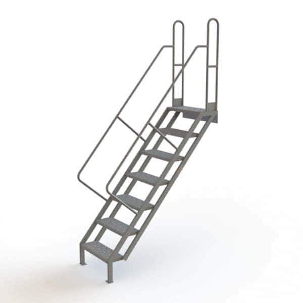 TRI-ARC - Rolling & Wall Mounted Ladders & Platforms Type: Stairway Slope Ladder Style: Stair Unit - Apex Tool & Supply