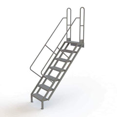 TRI-ARC - Rolling & Wall Mounted Ladders & Platforms Type: Stairway Slope Ladder Style: Stair Unit - Apex Tool & Supply