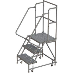 TRI-ARC - Rolling & Wall Mounted Ladders & Platforms Type: Rolling Warehouse Ladder Style: Rolling Platform Ladder - Apex Tool & Supply