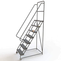 TRI-ARC - Rolling & Wall Mounted Ladders & Platforms Type: TiltNRoll Rolling Ladder Style: Tilt & Roll Safety Ladder - Apex Tool & Supply