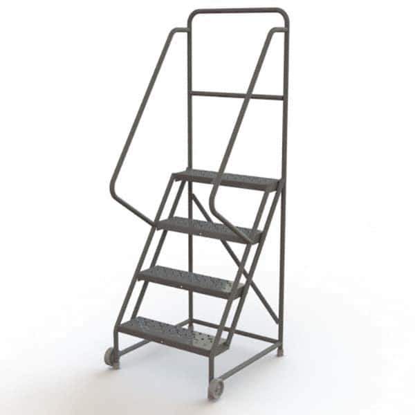 TRI-ARC - Rolling & Wall Mounted Ladders & Platforms Type: TiltNRoll Rolling Ladder Style: Tilt & Roll Safety Ladder - Apex Tool & Supply