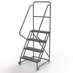 TRI-ARC - Rolling & Wall Mounted Ladders & Platforms Type: TiltNRoll Rolling Ladder Style: Tilt & Roll Safety Ladder - Apex Tool & Supply