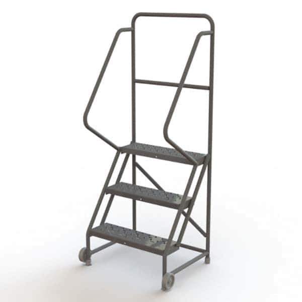 TRI-ARC - Rolling & Wall Mounted Ladders & Platforms Type: TiltNRoll Rolling Ladder Style: Tilt & Roll Safety Ladder - Apex Tool & Supply