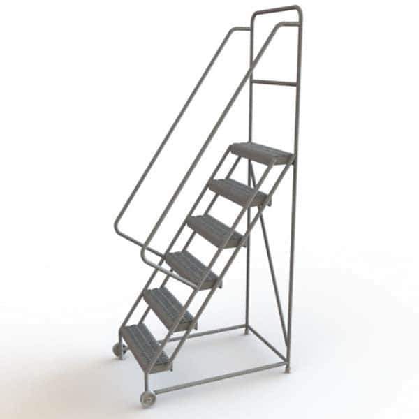 TRI-ARC - Rolling & Wall Mounted Ladders & Platforms Type: TiltNRoll Rolling Ladder Style: Tilt & Roll Safety Ladder - Apex Tool & Supply