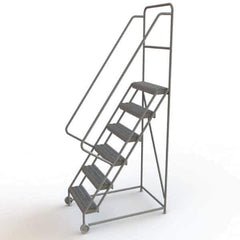 TRI-ARC - Rolling & Wall Mounted Ladders & Platforms Type: TiltNRoll Rolling Ladder Style: Tilt & Roll Safety Ladder - Apex Tool & Supply