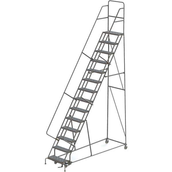 TRI-ARC - Rolling & Wall Mounted Ladders & Platforms Type: Rolling Warehouse Ladder Style: Rolling Platform Ladder - Apex Tool & Supply