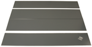 36 x 24 x 85'' - Steel Panel Kit for UltraCap Shelving Starter Unit (Gray) - Apex Tool & Supply