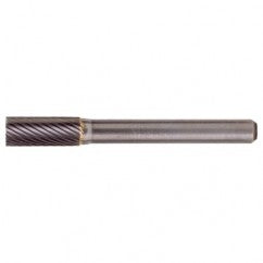 SA-1 Standard Cut Solid Carbide Bur-Cylindrical without End Cut - Apex Tool & Supply