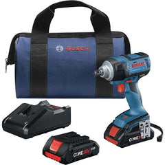 Bosch - Cordless Impact Wrenches & Ratchets Voltage: 18.0 Drive Size (Inch): 1/2 - Apex Tool & Supply