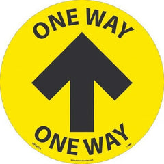 NMC - "One Way" Adhesive-Backed Floor Sign - Apex Tool & Supply