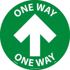 NMC - "One Way" Adhesive-Backed Floor Sign - Apex Tool & Supply