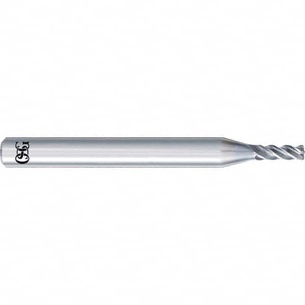 OSG - 12mm Diam 4 Flute Solid Carbide 1.5mm Corner Radius End Mill - Apex Tool & Supply