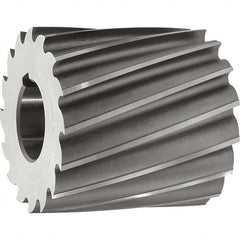 Keo - 4" Cut Diam x 2" Cut Width High Speed Steel Plain Milling Cutter - Apex Tool & Supply
