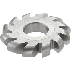 Keo - 1/8" Radius, 1/4" Circle Diam, 4" Cutter Diam, Arbor Connection, Convex Radius Cutter - Apex Tool & Supply