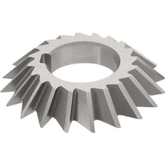 Keo - 6 x 1" 45° 28-Tooth High Speed Steel Single-Angle Cutter - Apex Tool & Supply
