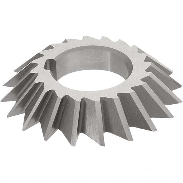 Keo - 5 x 3/4" 60° 24-Tooth High Speed Steel Single-Angle Cutter - Apex Tool & Supply