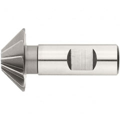 Keo - 3/4 x 5/16" 60° 8-Tooth High Speed Steel Single-Angle Cutter - Apex Tool & Supply