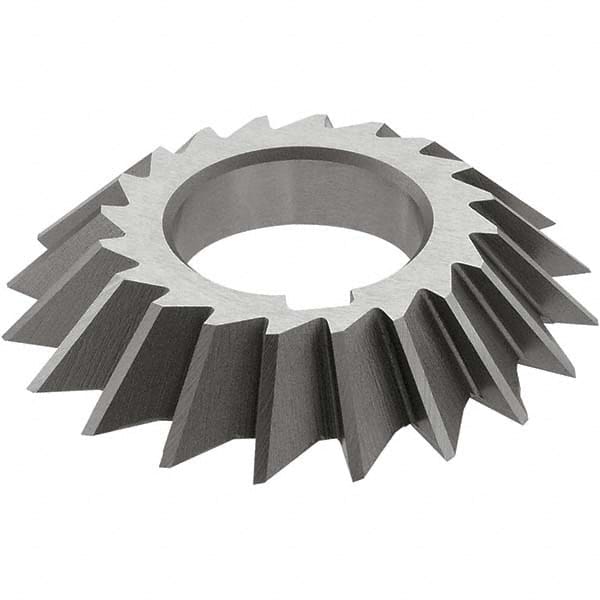 Keo - 2-3/4 x 1/2" 60° 20-Tooth High Speed Steel Single-Angle Cutter - Apex Tool & Supply