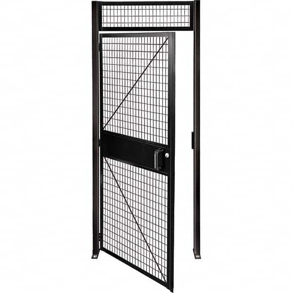 Folding Guard - Temporary Structure Doors Type: Hinged Door Width (Feet): 4 - Apex Tool & Supply