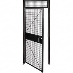 Folding Guard - Temporary Structure Doors Type: Hinged Door Width (Feet): 3 - Apex Tool & Supply