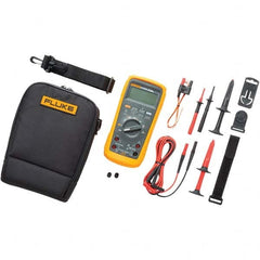 Fluke - Multimeters Multimeter Type: Digital; Digital Clamp Measures: Voltage; Resistance; Frequency; Capacitance; Diode Test; Continuity; Temperature - Apex Tool & Supply