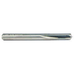 #28 Dia. x #28 Shank × 5/8″ Flute Length × 2″ OAL, 3xD, 2xD Flute, Solid Carbide Drill - Apex Tool & Supply