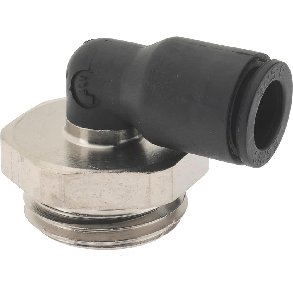 Legris - Plastic Push-To-Connect Tube Fittings Type: Male Elbow Tube Outside Diameter (mm): 8 - Apex Tool & Supply