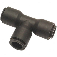 Legris - Plastic Push-To-Connect Tube Fittings Type: Union Tee Tube Outside Diameter (mm): 10 x 12 - Apex Tool & Supply