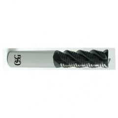 2" Dia. - 9-3/4" OAL - TIAlN HSS Co- Roughing SE EM - 6 FL - Apex Tool & Supply