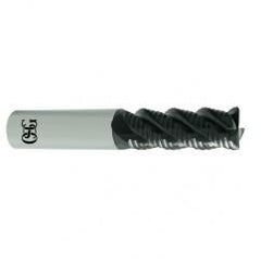 3/4" Dia. - 4" OAL - TIAlN CBD - .125 CR- Roughing End Mill - 4 FL - Apex Tool & Supply