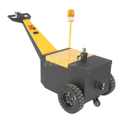 Cart Accessories; Media Type: Electric Walkie Tugger; For Use With: Electric Walkie Tugger; Color: Black/Yellow; Width (Inch): 32; Length: 69; Height (Inch): 47-1/4; Material: Steel