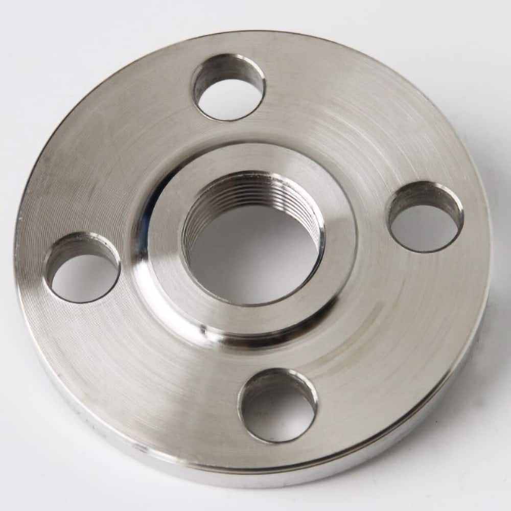 Guardian Worldwide - Stainless Steel Pipe Flanges; Style: Threaded ; Pipe Size: 6 (Inch); Outside Diameter (Inch): 11 ; Material Grade: 316 ; Distance Across Bolt Hole Centers: 9-1/2 (Inch); Number of Bolt Holes: 8.000 - Exact Industrial Supply
