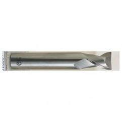 1/4 Dia. x 2-1/2 Overall Length 2-Flute Square End Solid Carbide SE End Mill-Round Shank-Center Cutting-Uncoated - Apex Tool & Supply
