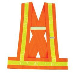 8140BA M/L ORANGE BREAKAWAY SASH - Apex Tool & Supply