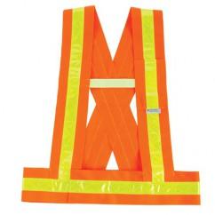 8140BA XL/2XL ORANGE BREAKAWAY SASH - Apex Tool & Supply