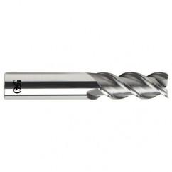 1/2" Dia. - 3" OAL - Carbide - Square End HP End Mill-3 FL - Apex Tool & Supply