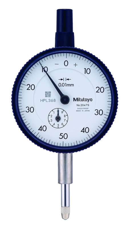 5MM 0.01MM GRAD DIAL INDICATOR - Apex Tool & Supply