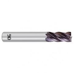 7/16 x 7/16 x 1 x 2-3/4 4Fl  Square Carbide End Mill - EXO - Apex Tool & Supply
