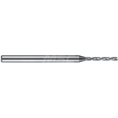 Micro Drill Bit: 0.1102″ Dia, 140 °, Solid Carbide Bright/Uncoated, RH Cut, Helical Flute, Series 6200 HP
