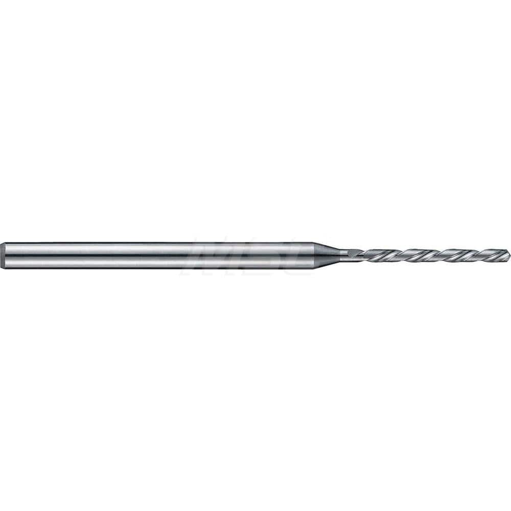 Micro Drill Bit: 0.0394″ Dia, 140 °, Solid Carbide Bright/Uncoated, RH Cut, Helical Flute, Series 6220 HP